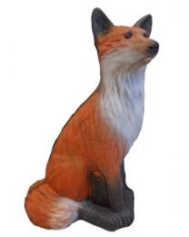 Leitold 3D-Ziel Tier Rotfuchs sitzend red fox