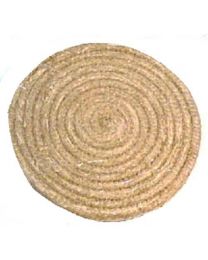Strohscheibe 40 cm natur STRONG Zielscheibe aus Stroh extra dick Straw Disc